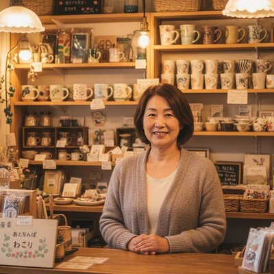 雑貨屋 ほっこり オーナー